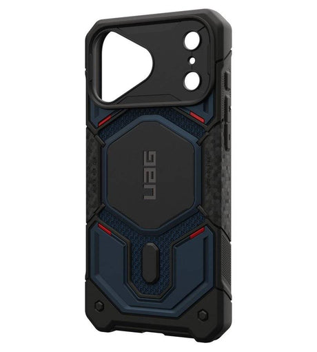 Magsafe Калъф за iPhone 18 Pro Max/ 17 Pro Max, UAG Monarch Pro Kevlar Case Mallard, Син (7)