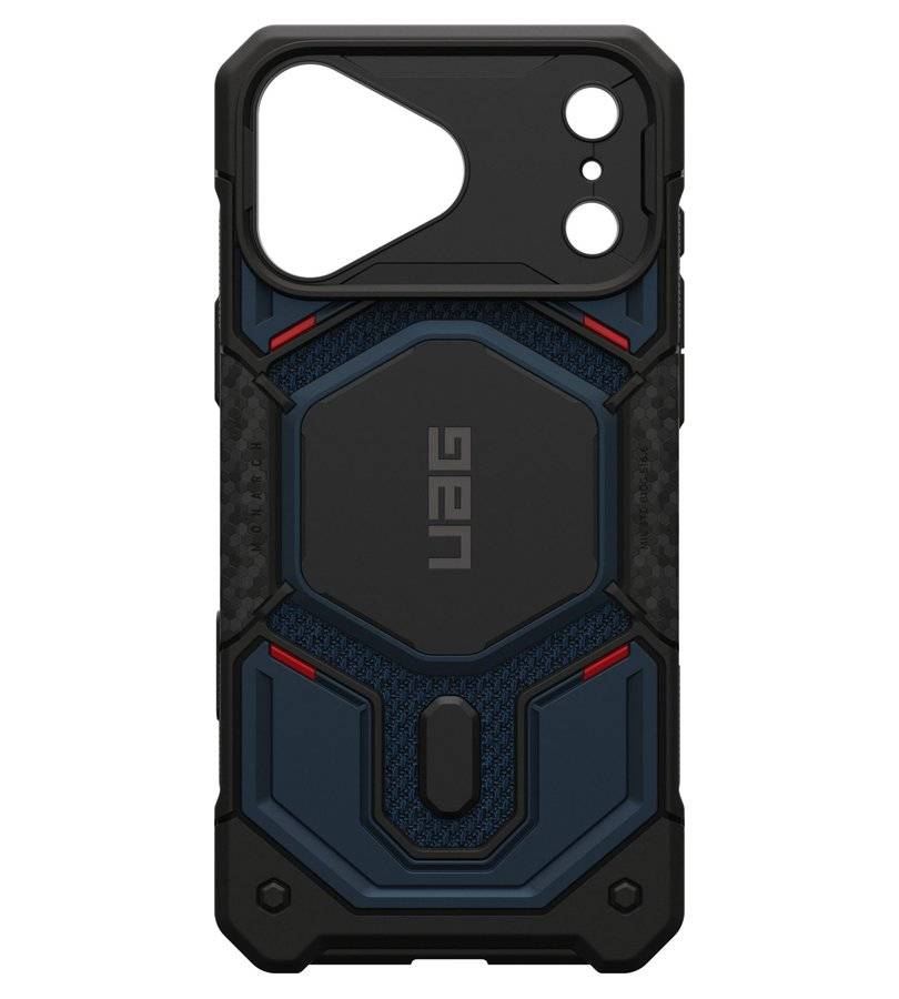 Magsafe Калъф за iPhone 18 Pro Max/ 17 Pro Max, UAG Monarch Pro Kevlar Case Mallard, Син (6)