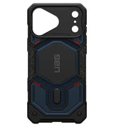 Magsafe Калъф за iPhone 18 Pro Max/ 17 Pro Max, UAG Monarch Pro Kevlar Case Mallard, Син (6)