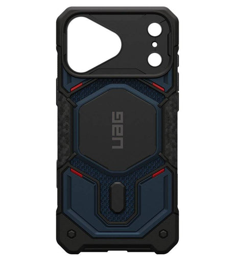 Magsafe Калъф за iPhone 18 Pro Max/ 17 Pro Max, UAG Monarch Pro Kevlar Case Mallard, Син (6)