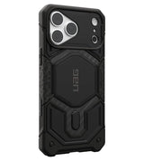 Magsafe Калъф за iPhone 18 Pro Max/ 17 Pro Max, UAG Monarch Pro Carbon Fiber Case, Черен (3)