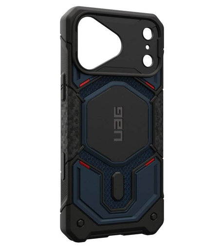 Magsafe Калъф за iPhone 18 Pro Max/ 17 Pro Max, UAG Monarch Pro Kevlar Case Mallard, Син (8)