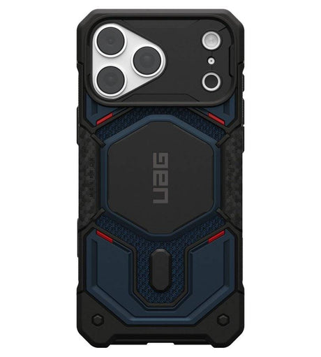 Magsafe Калъф за iPhone 18 Pro Max/ 17 Pro Max, UAG Monarch Pro Kevlar Case Mallard, Син