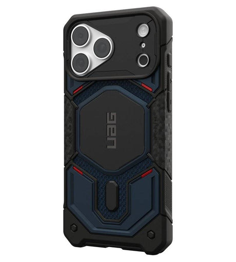 Magsafe Калъф за iPhone 18 Pro Max/ 17 Pro Max, UAG Monarch Pro Kevlar Case Mallard, Син (2)
