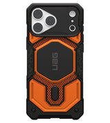 Magsafe Калъф за iPhone 18 Pro Max/ 17 Pro Max, UAG Monarch Pro Kevlar Burnt Case, Оранжев