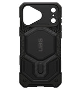 Magsafe Калъф за iPhone 18 Pro Max/ 17 Pro Max, UAG Monarch Pro Carbon Fiber Case, Черен (6)