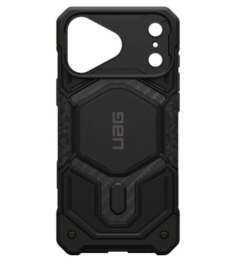 Magsafe Калъф за iPhone 18 Pro Max/ 17 Pro Max, UAG Monarch Pro Carbon Fiber Case, Черен (6)