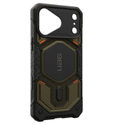 Magsafe Калъф за iPhone 18 Pro Max/ 17 Pro Max, UAG Monarch Pro Kevlar Case Element Green, Зелен (7)