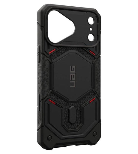 Magsafe Калъф за iPhone 18 Pro Max/ 17 Pro Max, UAG Monarch Pro Kevlar Case, Черен (7)