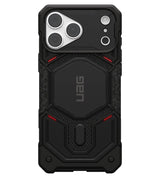 Magsafe Калъф за iPhone 18 Pro Max/ 17 Pro Max, UAG Monarch Pro Kevlar Case, Черен