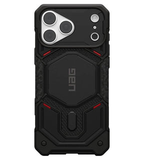 Magsafe Калъф за iPhone 18 Pro Max/ 17 Pro Max, UAG Monarch Pro Kevlar Case, Черен
