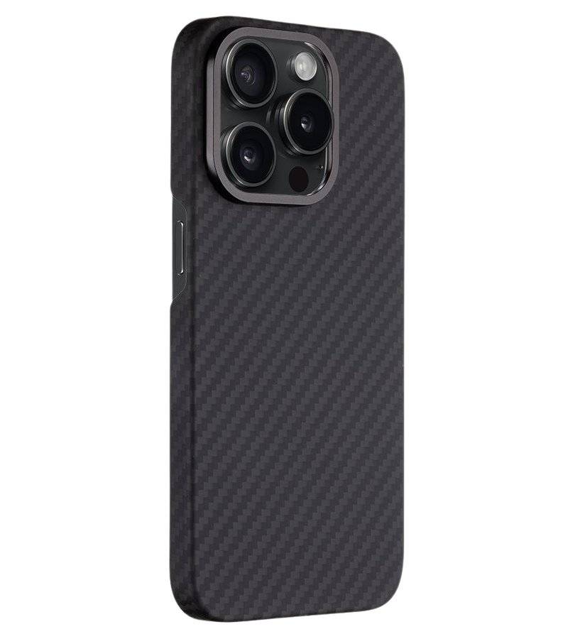 MagSafe Калъф за iPhone 15 Pro, Tactical MagForce Aramid Case Черен (2)