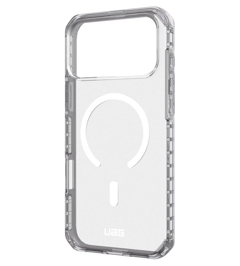 MagSafe Калъф за iPhone 18 Pro Max/ 17 Pro Max, UAG Plyo LT Case Ice/Smoke, Прозрачен (14)