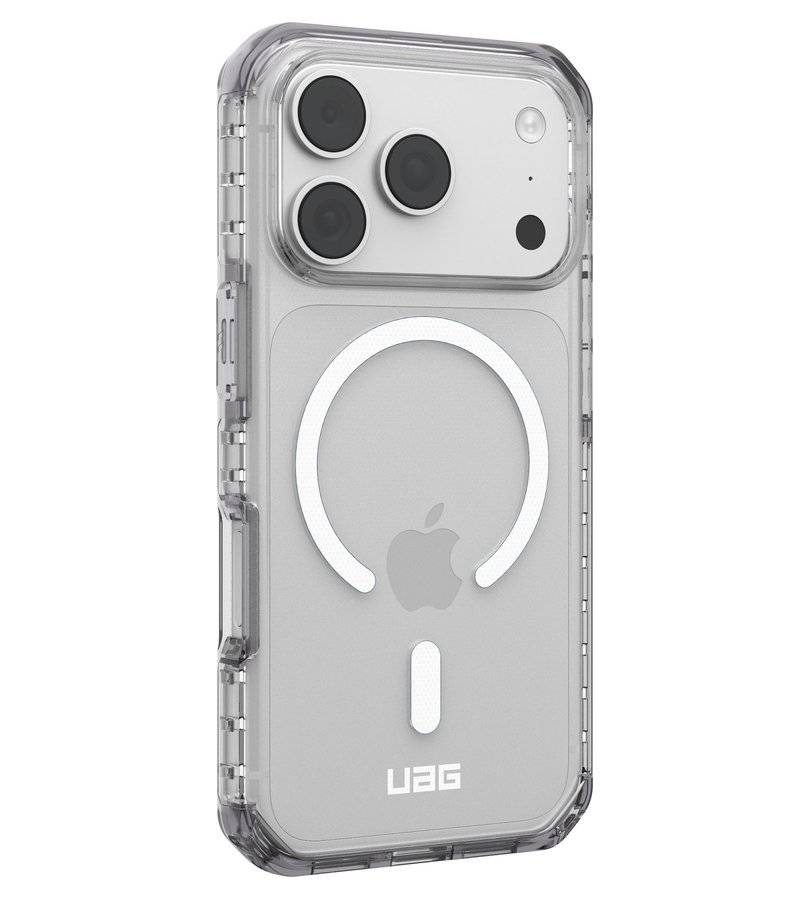 MagSafe Калъф за iPhone 18 Pro/ 17 Pro, UAG Plyo LT Case Ice/Smoke, Прозрачен