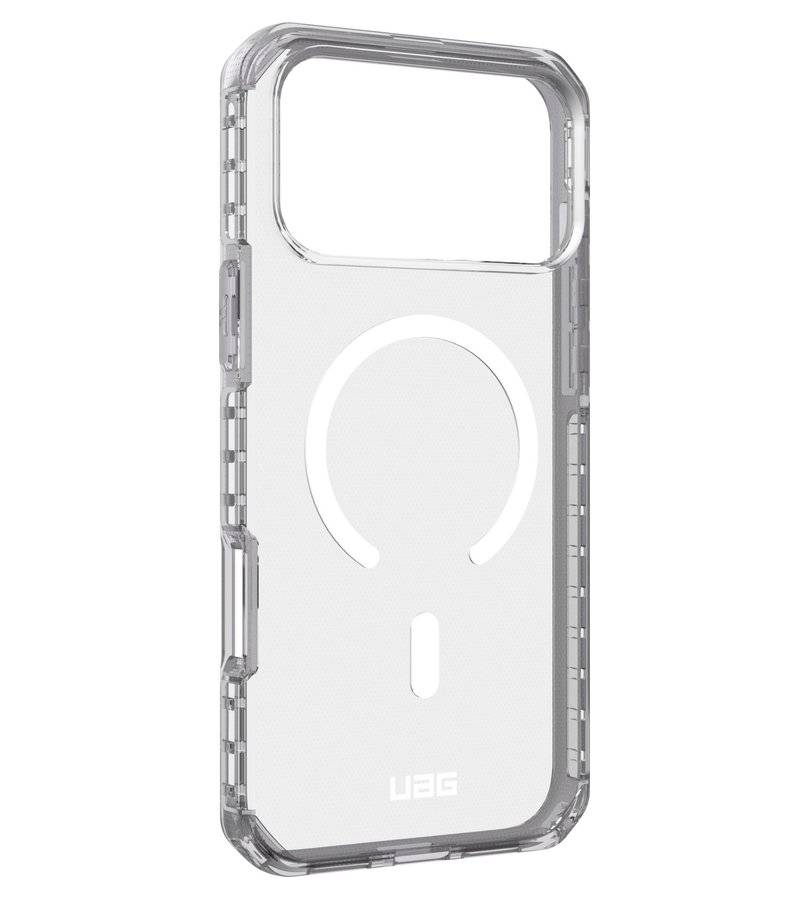 MagSafe Калъф за iPhone 18 Pro Max/ 17 Pro Max, UAG Plyo LT Case Ice/Smoke, Прозрачен (9)