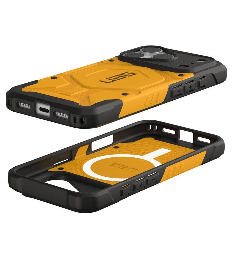 MagSafe Калъф за iPhone 18 Pro/ 17 Pro, UAG Pathfinder Heritage Case, Жълт (9)