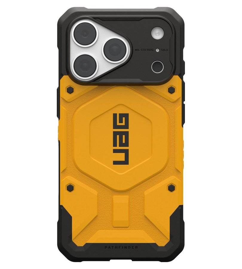 MagSafe Калъф за iPhone 18 Pro/ 17 Pro, UAG Pathfinder Heritage Case, Жълт (2)