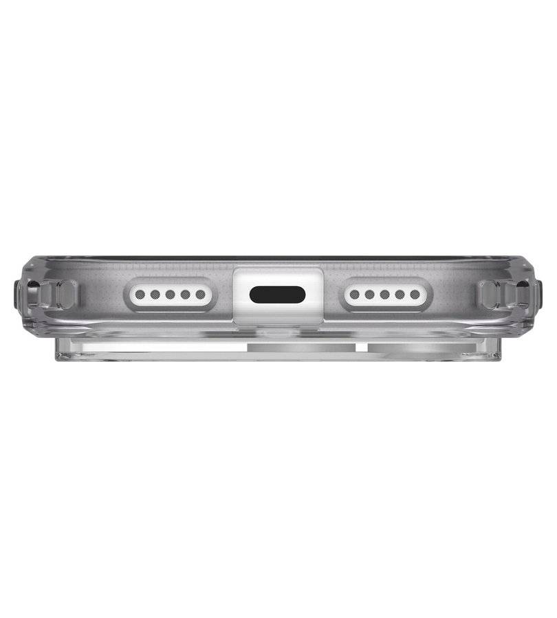 MagSafe Калъф за iPhone 18 Pro/ 17 Pro, UAG Plyo LT Case Ice/Smoke, Прозрачен (6)