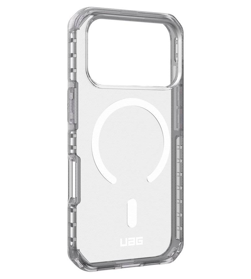 MagSafe Калъф за iPhone 18 Pro/ 17 Pro, UAG Plyo LT Case Ice/Smoke, Прозрачен (15)
