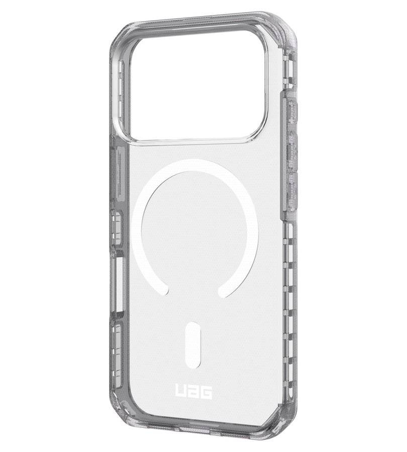 MagSafe Калъф за iPhone 18 Pro/ 17 Pro, UAG Plyo LT Case Ice/Smoke, Прозрачен (14)