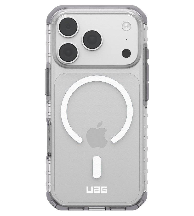 MagSafe Калъф за iPhone 18 Pro/ 17 Pro, UAG Plyo LT Case Ice/Smoke, Прозрачен (2)
