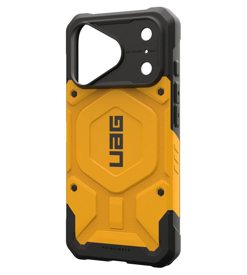 MagSafe Калъф за iPhone 18 Pro/ 17 Pro, UAG Pathfinder Heritage Case, Жълт (14)