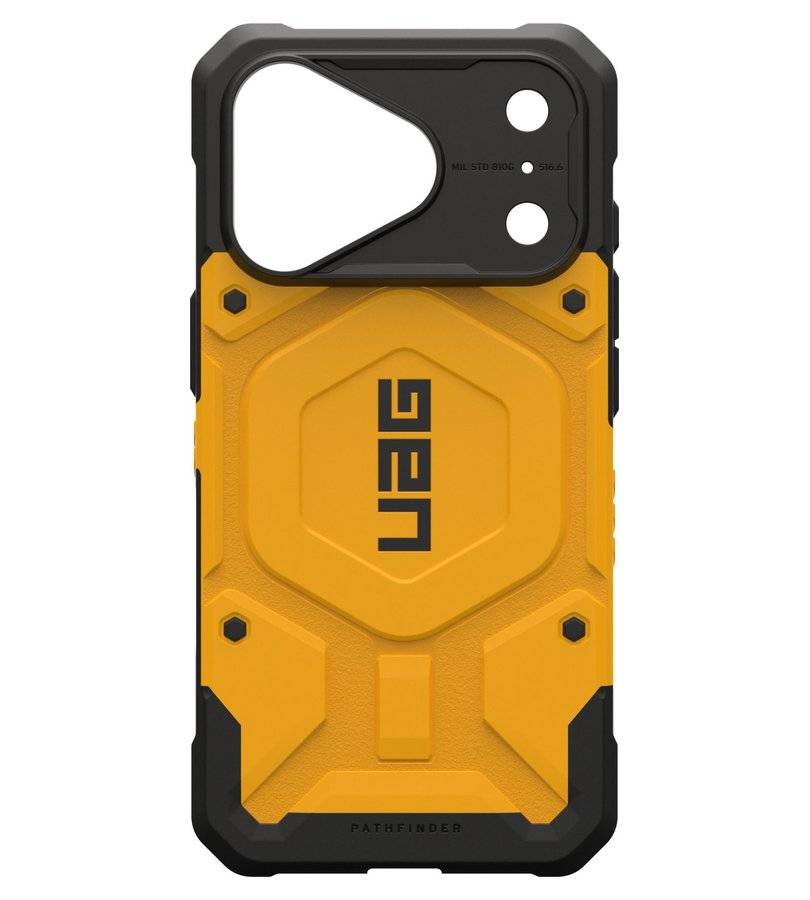 MagSafe Калъф за iPhone 18 Pro/ 17 Pro, UAG Pathfinder Heritage Case, Жълт (13)