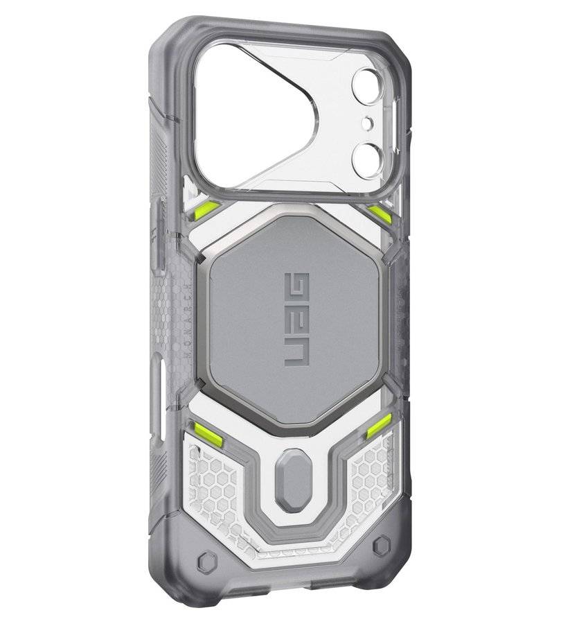MagSafe Калъф за iPhone 18 Pro/ 17 Pro, UAG Monarch Pro VEIL Case Ice, Прозрачен (9)