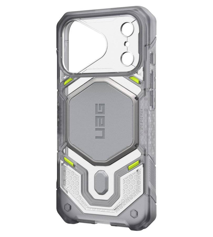 MagSafe Калъф за iPhone 18 Pro/ 17 Pro, UAG Monarch Pro VEIL Case Ice, Прозрачен (8)
