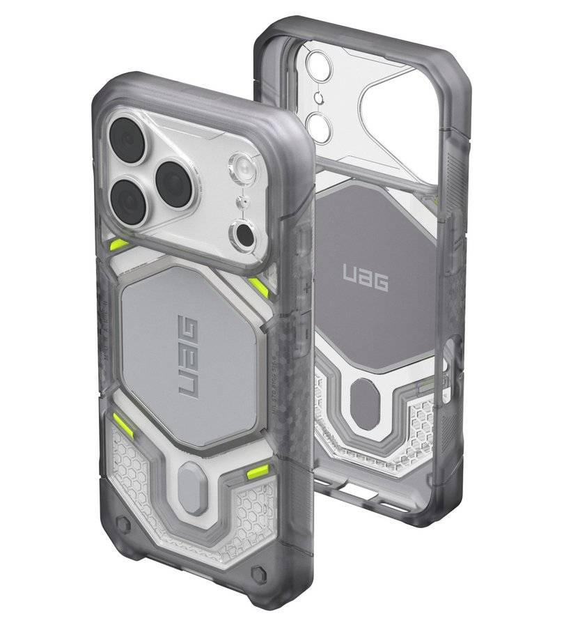 MagSafe Калъф за iPhone 18 Pro/ 17 Pro, UAG Monarch Pro VEIL Case Ice, Прозрачен (6)