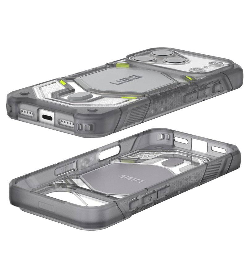 MagSafe Калъф за iPhone 18 Pro/ 17 Pro, UAG Monarch Pro VEIL Case Ice, Прозрачен (13)