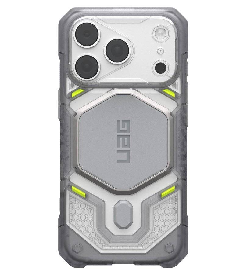 MagSafe Калъф за iPhone 18 Pro/ 17 Pro, UAG Monarch Pro VEIL Case Ice, Прозрачен (2)