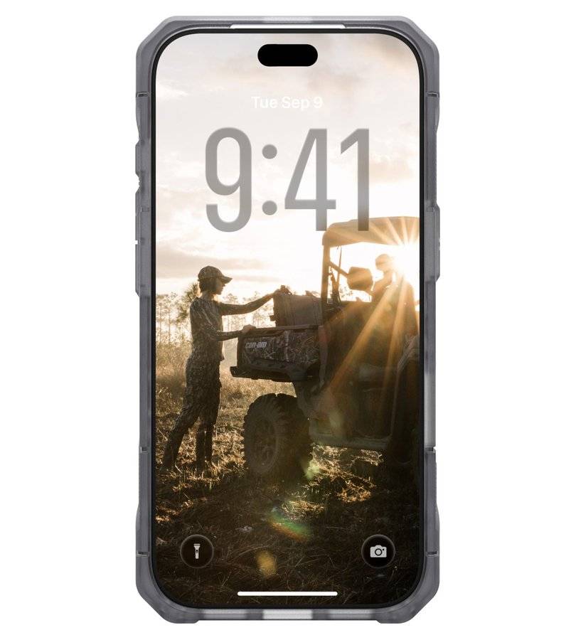 MagSafe Калъф за iPhone 18 Pro/ 17 Pro, UAG Monarch Pro VEIL Case Ice, Прозрачен (14)