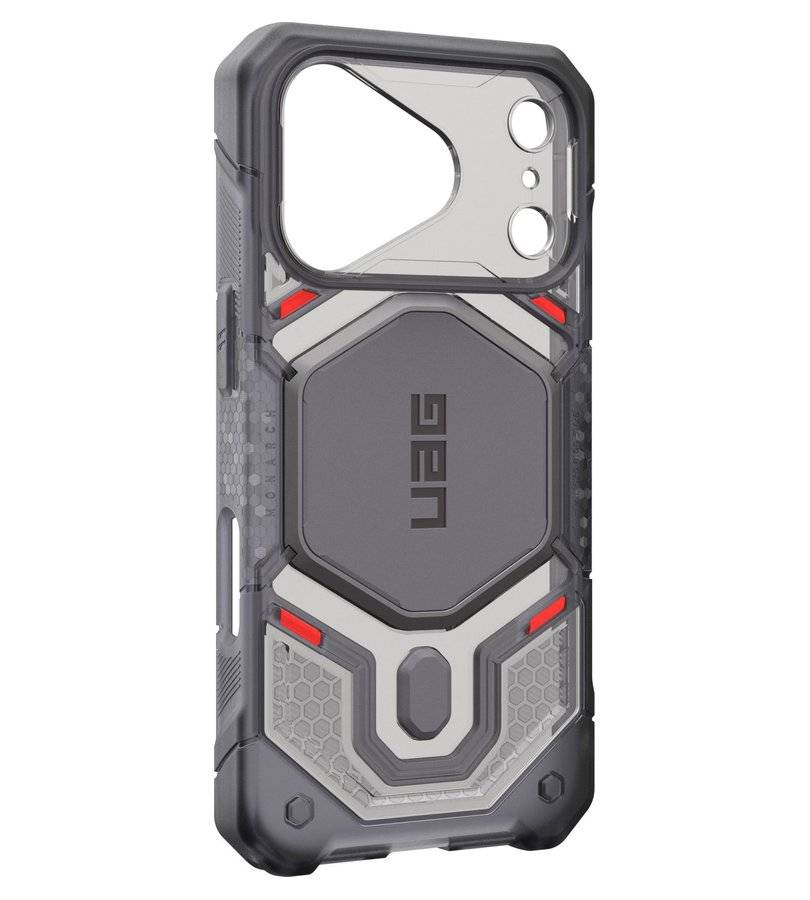 MagSafe Калъф за iPhone 18 Pro/ 17 Pro, UAG Monarch Pro VEIL Case Ash, Сив (10)