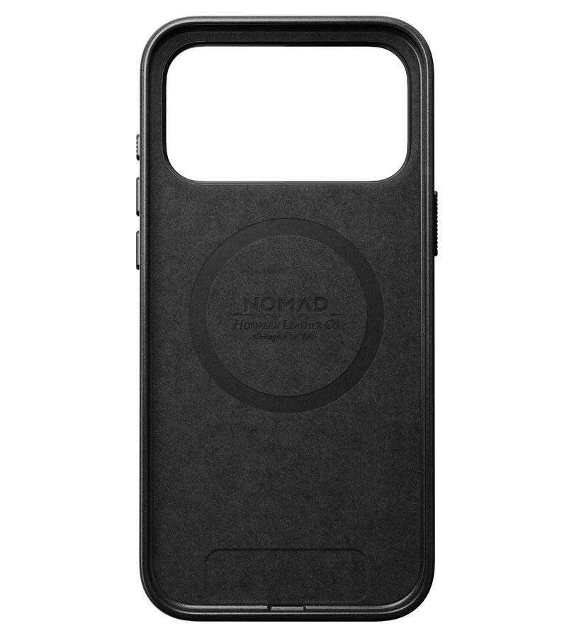 Magsafe Калъф за iPhone 18 Pro Max/ 17 Pro Max, Nomad Traditional Leather Case, Черен (8)