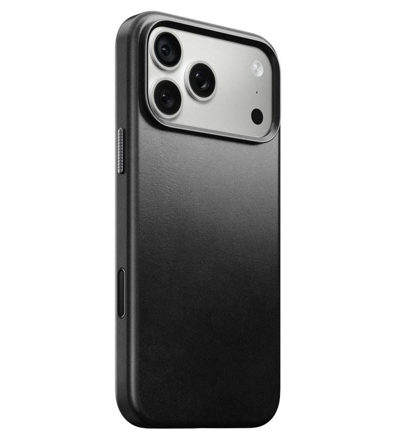 Magsafe Калъф за iPhone 18 Pro Max/ 17 Pro Max, Nomad Traditional Leather Case, Черен