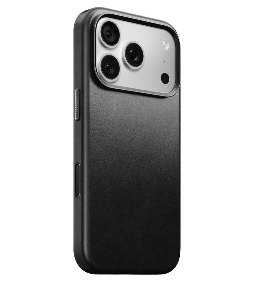 Magsafe Калъф за iPhone 18 Pro/ 17 Pro, Nomad Traditional Leather Case, Черен