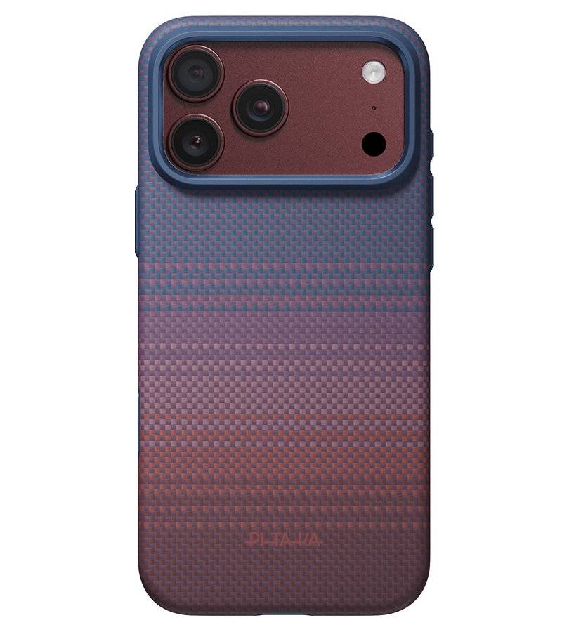 MagSafe Калъф за iPhone 18 Pro/ 17 Pro, Pitaka Summa Case Moonrise2.0 1001 Nights Twilight, Лилав (2)