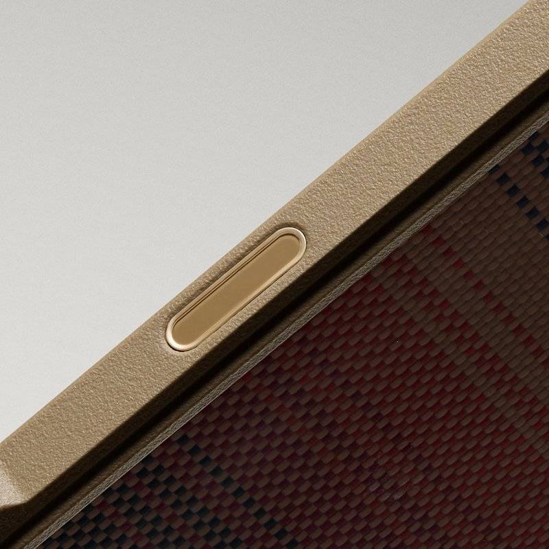 MagSafe Калъф за iPhone 18 Pro/ 17 Pro, Pitaka Cairn Case Sunset, Кафяв (6)