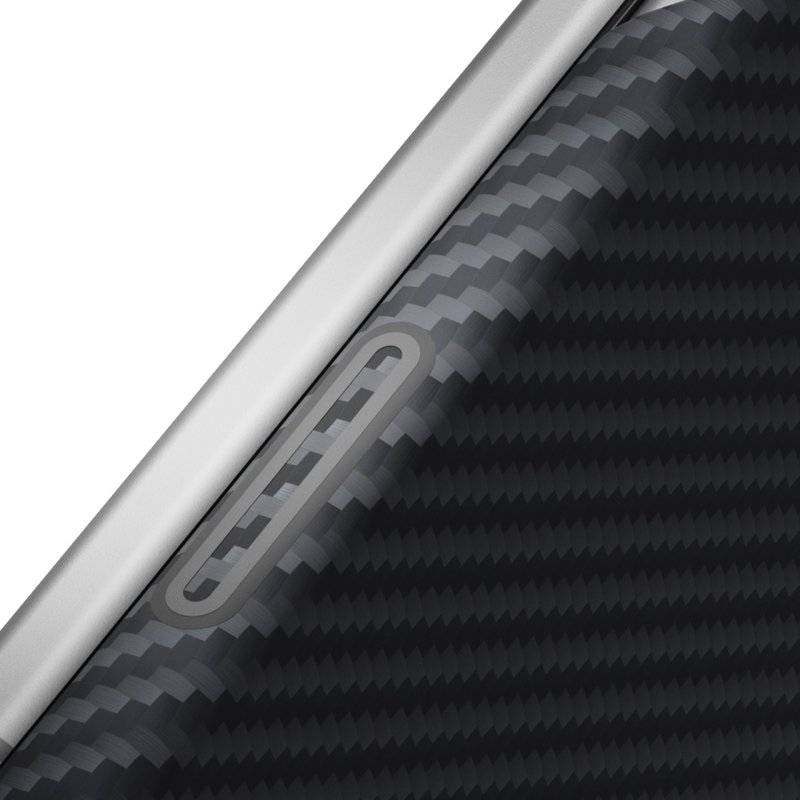 MagSafe Калъф за iPhone Duo, Pitaka Edge Case Black/Grey, Черен (6)