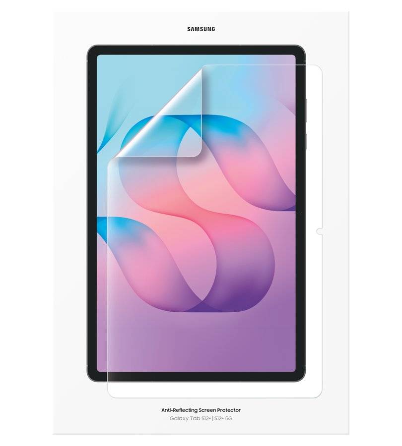Протектор за Samsung Tab S12 Plus 12.4", Anti-Reflecting Film Glass EF-UX840CTEGWW, Прозрачен