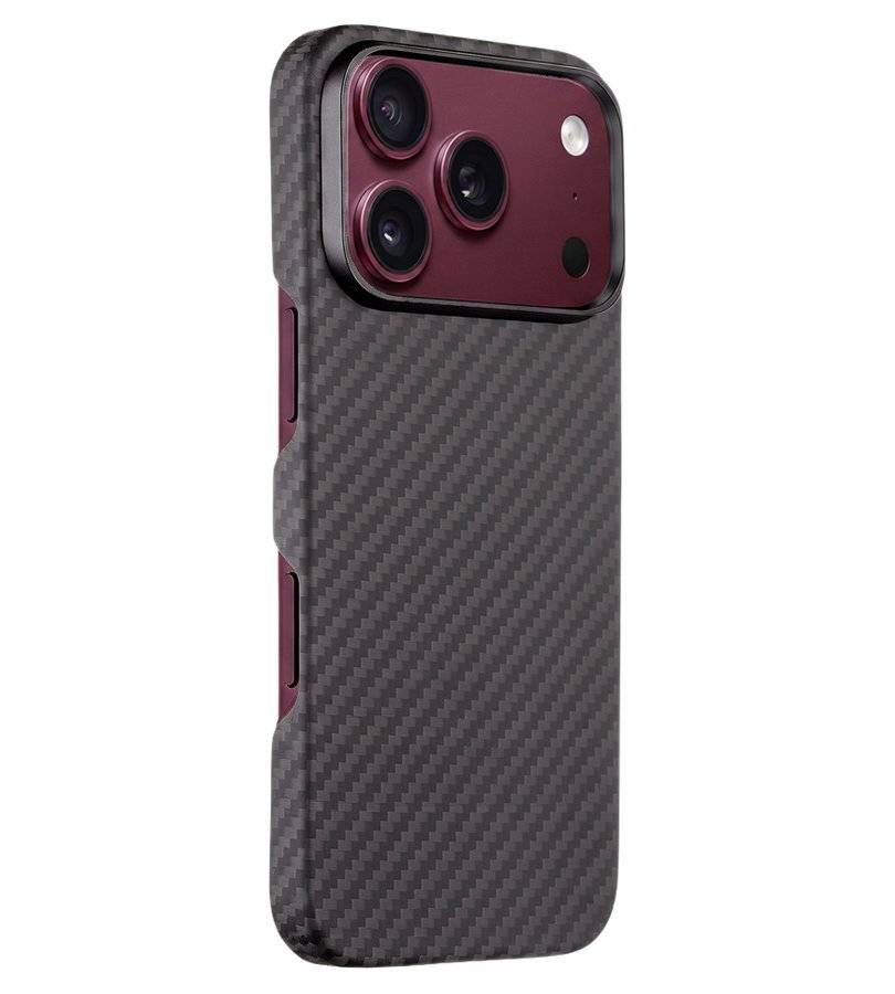Magsafe Калъф за iPhone 18 Pro/ 17 Pro, Tactical MagForce Aramid Case, Черен (3)