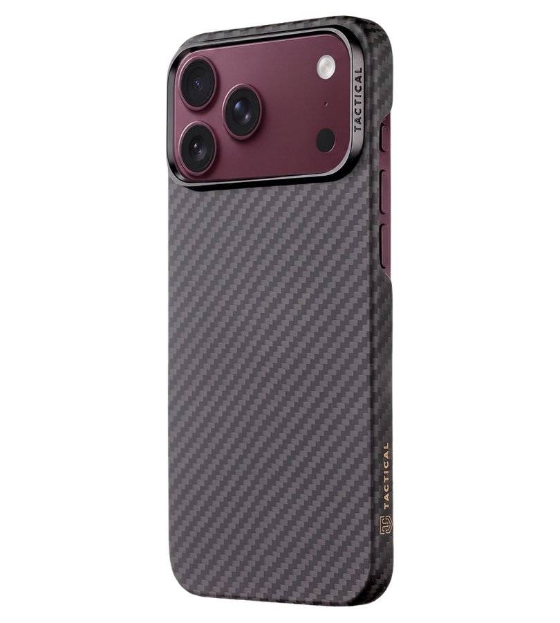 Magsafe Калъф за iPhone 18 Pro Max/ 17 Pro Max, Tactical MagForce Aramid Case, Черен