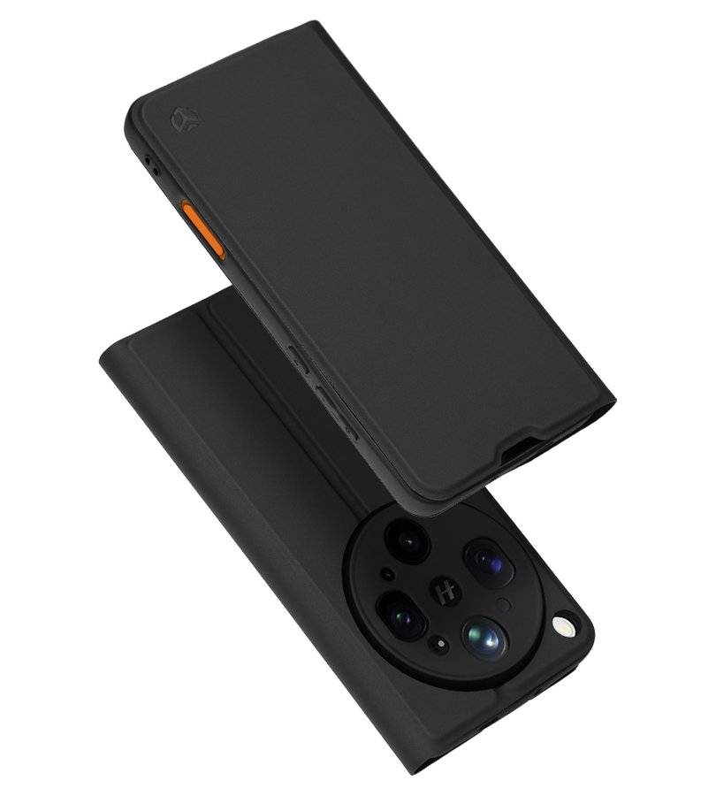 Калъф за Samsung S26 FE, Dux Ducis Skin Pro Book Case, Черен (3)