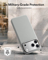 Magsafe Калъф за iPhone 18 Pro Max/ 17 Pro Max, ESR Atelier Kickstand Mag Case, Сив (7)