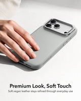 Magsafe Калъф за iPhone 18 Pro Max/ 17 Pro Max, ESR Atelier Kickstand Mag Case, Сив (3)
