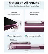 Magsafe Калъф за iPhone 18 Pro/ 17 Pro, ESR Classic Hybrid Kickstand Mag Case, Прозрачен (6)