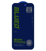 Затъмняващ Стъклен Протектор за iPhone Air, Blueo Privacy 2.5D Glass, Черен (5)