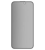 Затъмняващ Стъклен Протектор за iPhone Air, Blueo Privacy 2.5D Glass, Черен (4)