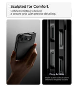 Magsafe Калъф за Samsung Z Fold 8 Ultra, Spigen Tough Armor Pro Mag Fit Case, Черен (5)